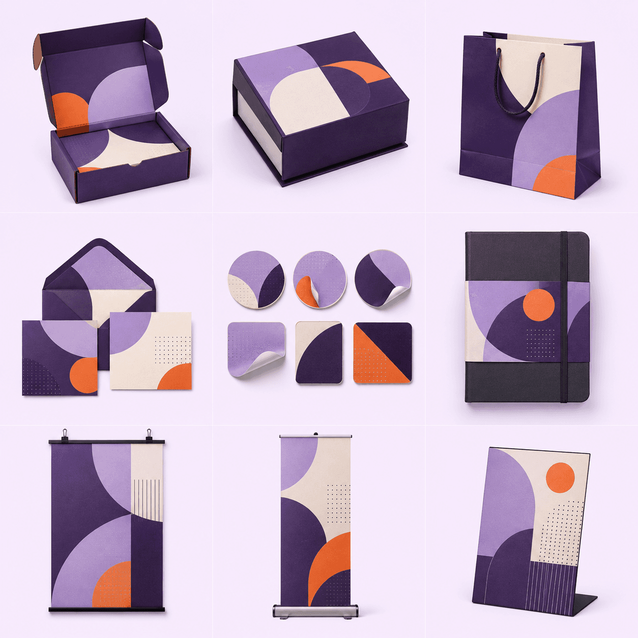 Custom printed mailer box