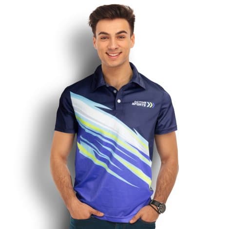 Custom Mens Sports Polo - Image 1