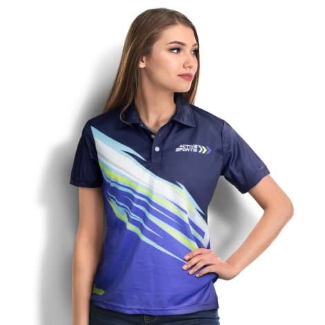 Custom Womens Sports Polo - Image 1